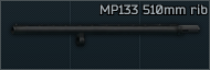 MP-133 12ga 510mm barrel with rib