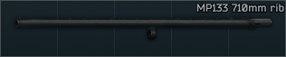 MP-133 12ga 710mm barrel with rib
