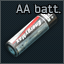 AA batt.