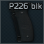 P226 polymer pistol grip (Black)