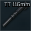 TT 7.62x25 116mm barrel