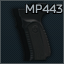 MP-443 Grach polymer pistol grip
