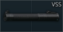 VSS 9x39 integral barrel-suppressor