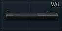 AS VAL 9x39 integral barrel-suppressor