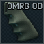 Hogue OverMolded Rubber Grip (Olive Drab)