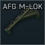 Magpul M-LOK AFG tactical foregrip (Olive Drab)