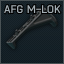 Magpul M-LOK AFG tactical foregrip (Stealth Grey)