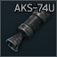 AKS-74U 5.45x39 muzzle brake
