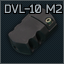 DVL-10 M2 7.62x51 muzzle brake