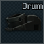 HK MP5 Drum rear sight
