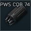 AK-74 PWS CQB 74 5.45x39 muzzle brake