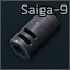 Saiga-9 9x19 muzzle brake
