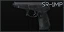 Serdyukov SR-1MP Gyurza 9x21 pistol