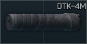AKM Zenit DTK-4M 7.62x39 sound suppressor
