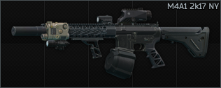 Colt M4A1 5.56x45 assault rifle 2k17 NY