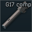 Glock 17 9x19 114mm compensated barrel