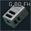 Glock 9x19 Double Diamond flash hider
