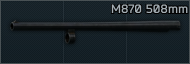 M870 12ga 508mm barrel