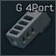 Glock 9x19 CARVER Custom 4 Port compensator
