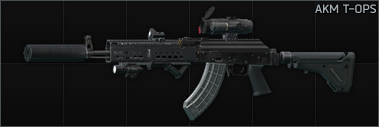 Kalashnikov AKM 7.62x39 assault rifle T-OPS