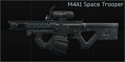 Colt M4A1 5.56x45 assault rifle Space Trooper