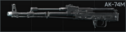 Kalashnikov AK-74M 5.45x39 assault rifle