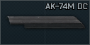 AK-74M dust cover