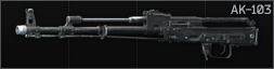 Kalashnikov AK-103 7.62x39 assault rifle