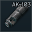 AK-103 7.62x39 muzzle brake