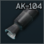 AK-104 7.62x39 muzzle brake