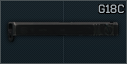 Glock 18C pistol slide