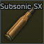 4.6x30mm Subsonic SX