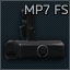HK MP7 flip-up front sight