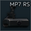 HK MP7 flip-up rear sight