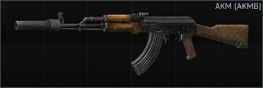 Kalashnikov AKM 7.62x39 assault rifle (AKMB)