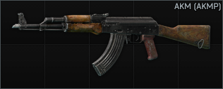 Kalashnikov AKM 7.62x39 assault rifle (AKMP)