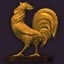 Golden rooster