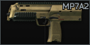 HK MP7A2 4.6x30 submachine gun