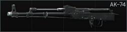 Kalashnikov AK-74 5.45x39 assault rifle