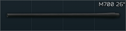 M700 7.62x51 26 inch barrel