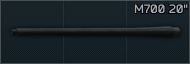 M700 7.62x51 20 inch threaded barrel