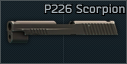 P226 Emperor Scorpion pistol slide