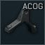 Trijicon ACOG backup rear sight