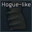 TT Hogue-like rubber grip