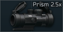 Kiba Arms Short Prism 2.5x scope
