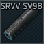 SV-98 SRVV Mk.2.0 7.62x54R muzzle brake