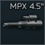 MPX 9x19 4.5 inch barrel