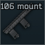 TOZ-106 rail scope mount