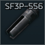 AR-15 SureFire SF3P 5.56x45 flash hider