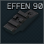 FN P90 EFFEN 90 receiver rail